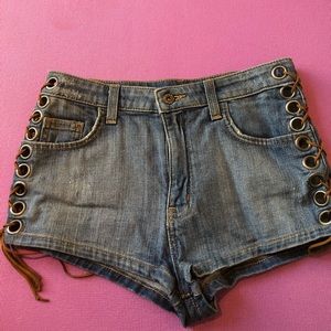 Jean shorts